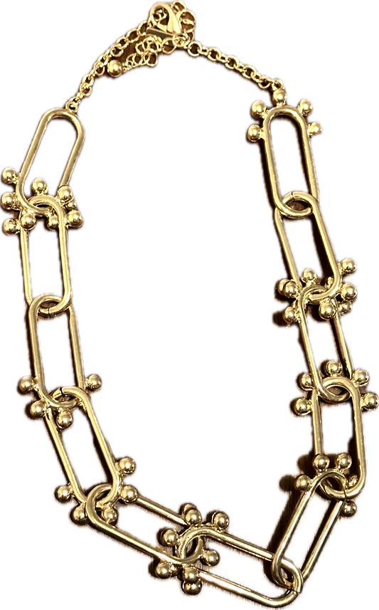 BONES: Dr Brennan's Gold Metal Necklace