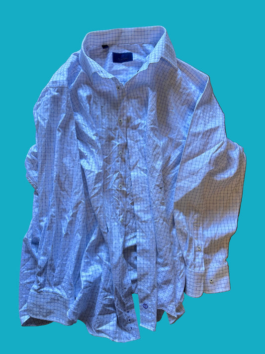 BALLERS: Spencer's David Donohue LS button collar Shirt (18.5)