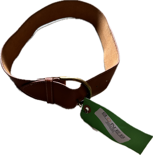 BONES: Angela's Brown Leather Belt (S)