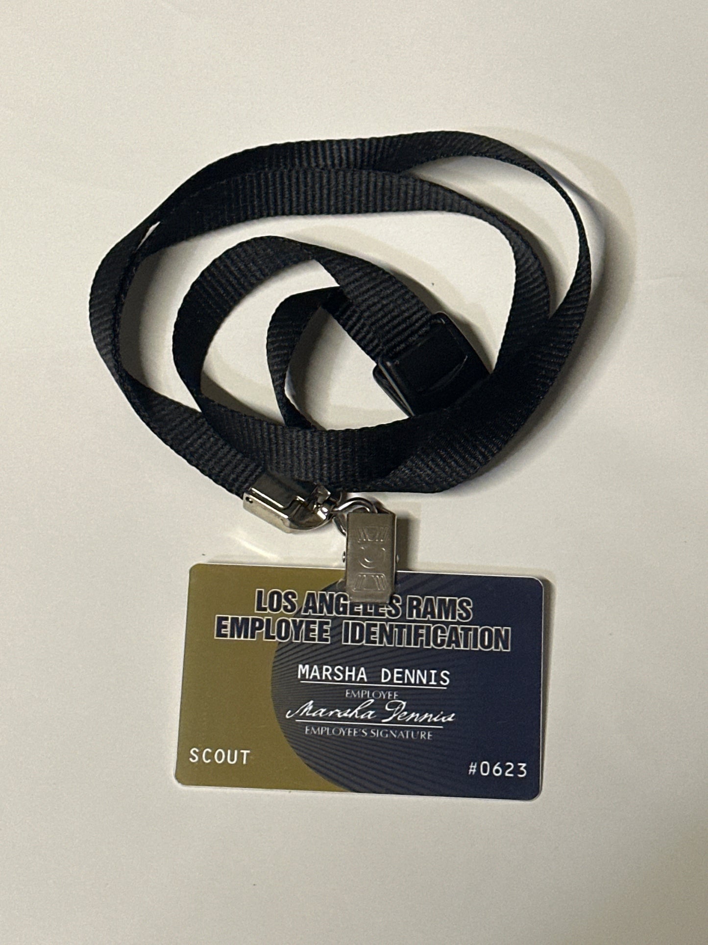 BALLERS: HERO LA Rams Employee Badge