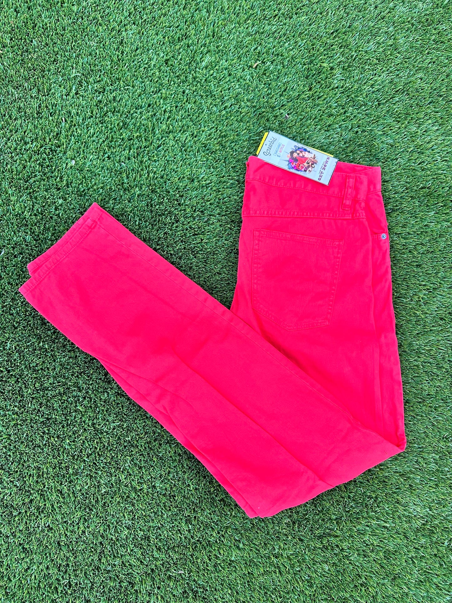 The Get Down: Shaolin H&M Red Denim Pants (33)