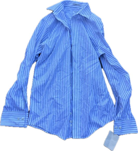 THE OFFICE: Andy’s KENNETH COLE stripe Button Up Long sleeve Shirt (L)