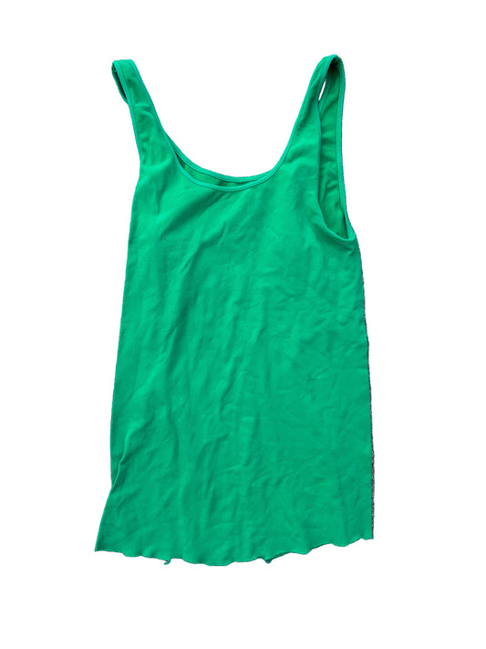 Parks and Recreation: April's Green Spaghetti Strap Shirt (S)