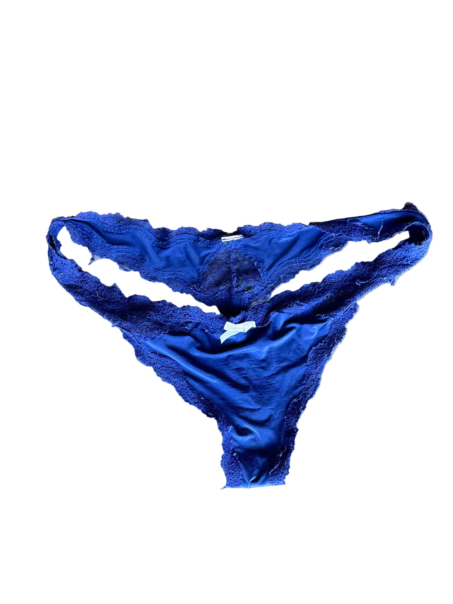 SHADES OF BLUE: Harlee Santos Production Used Victoria Secret cotton Panties (S)