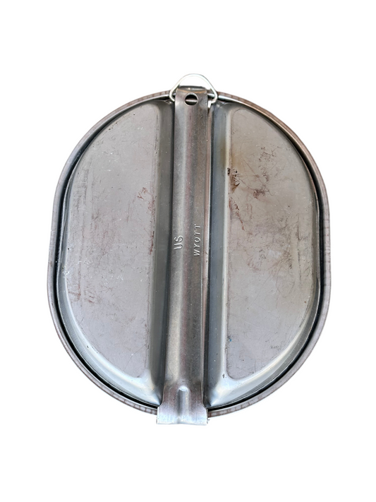 There Will Be Blood: Daniel's HERO Vintage Metal Serving Dish and Cooking Pot
