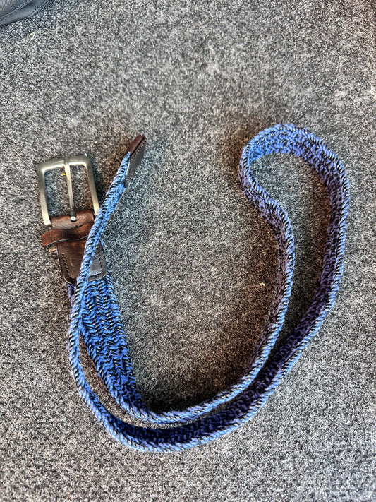 BREAKING BAD: Jesse Pinkman HERO Joe’s Blue Cloth Belt (32)