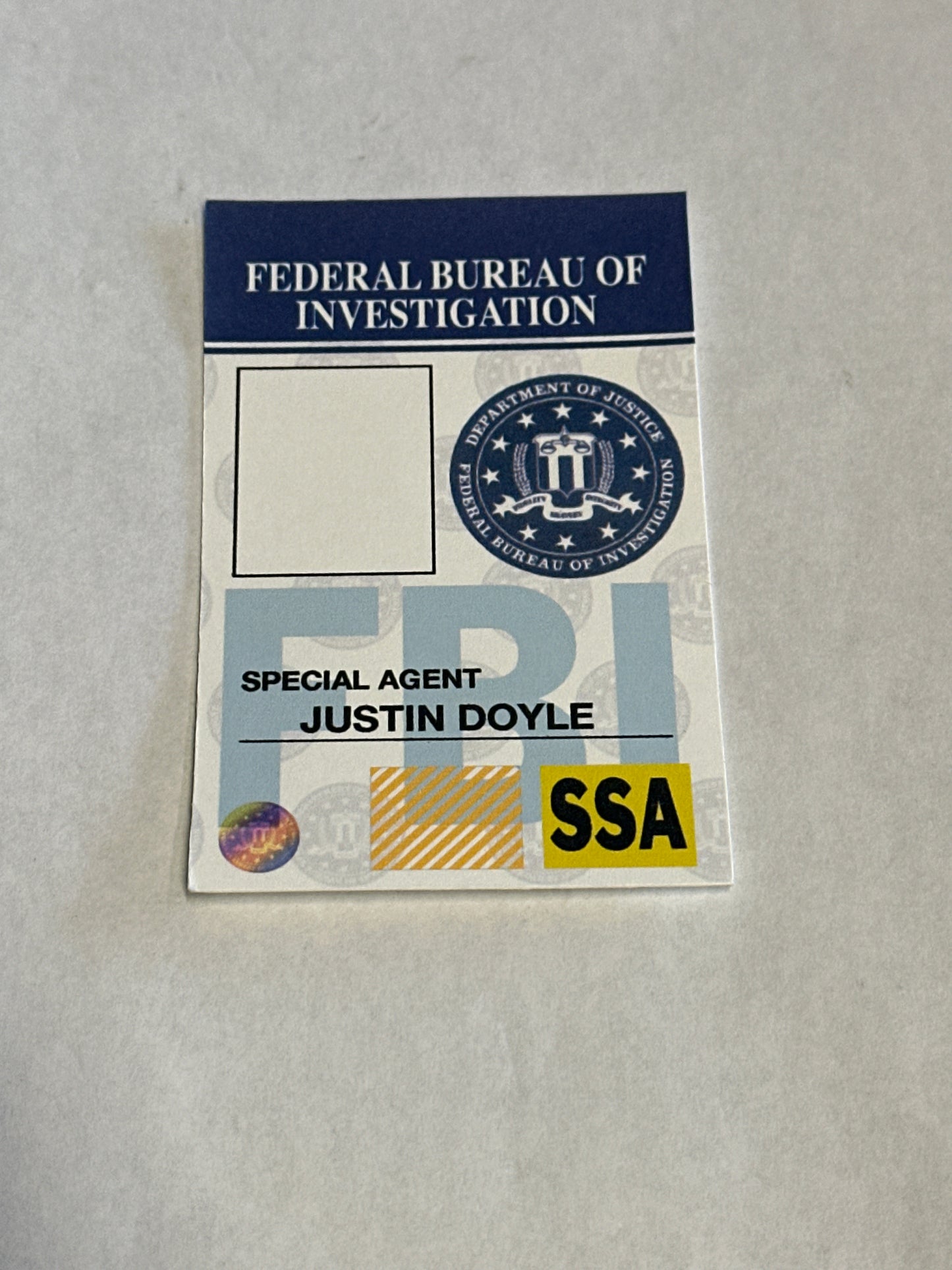 BONES: Key Cast HERO Special Agent FBI Badges