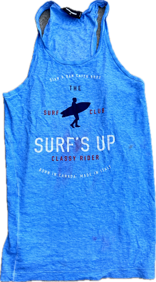 BALLERS: Lance Klians' (Russell Brand) DSQUARED surfer tank worn in Ballers (S05E02)