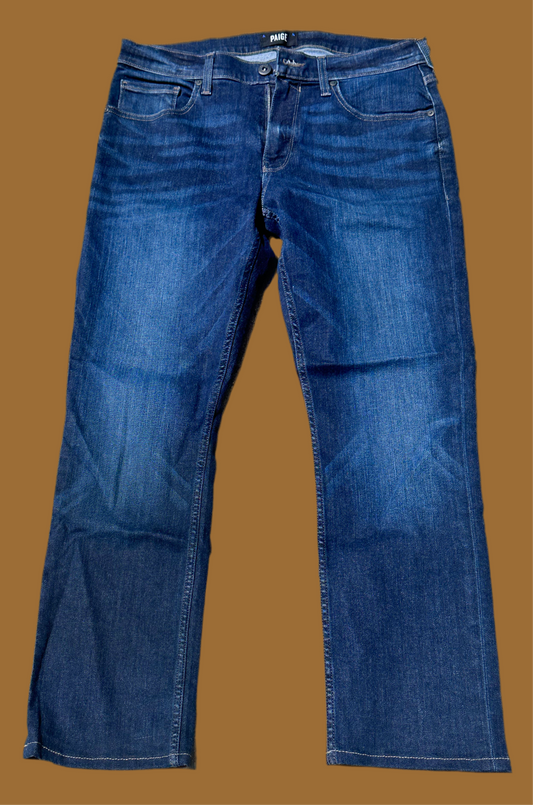 NEW GIRL: Nick's PAIGE Blue Denim Jeans (32)
