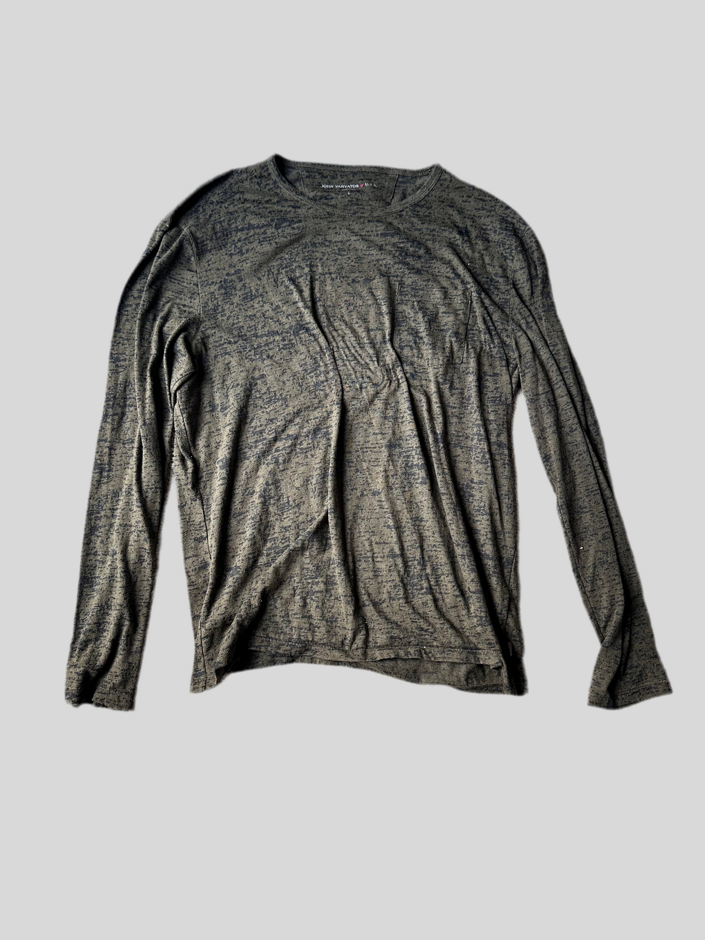 BATTLESTAR GALATICA: Chief Galen Tyrol JOHN VARVATOS LS Shirt (L)