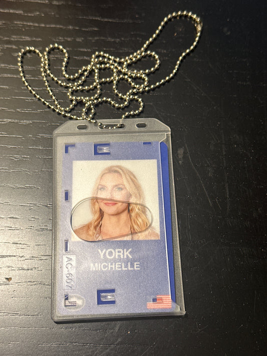 VEEP: MICHELLE YORK HERO Whitehouse ID Badge