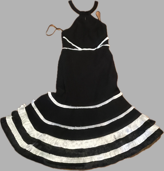 GIRLFRIENDS GUIDE TO DIVORCE: Delia’s ALEXIE Black and White Designer Dress (XS)