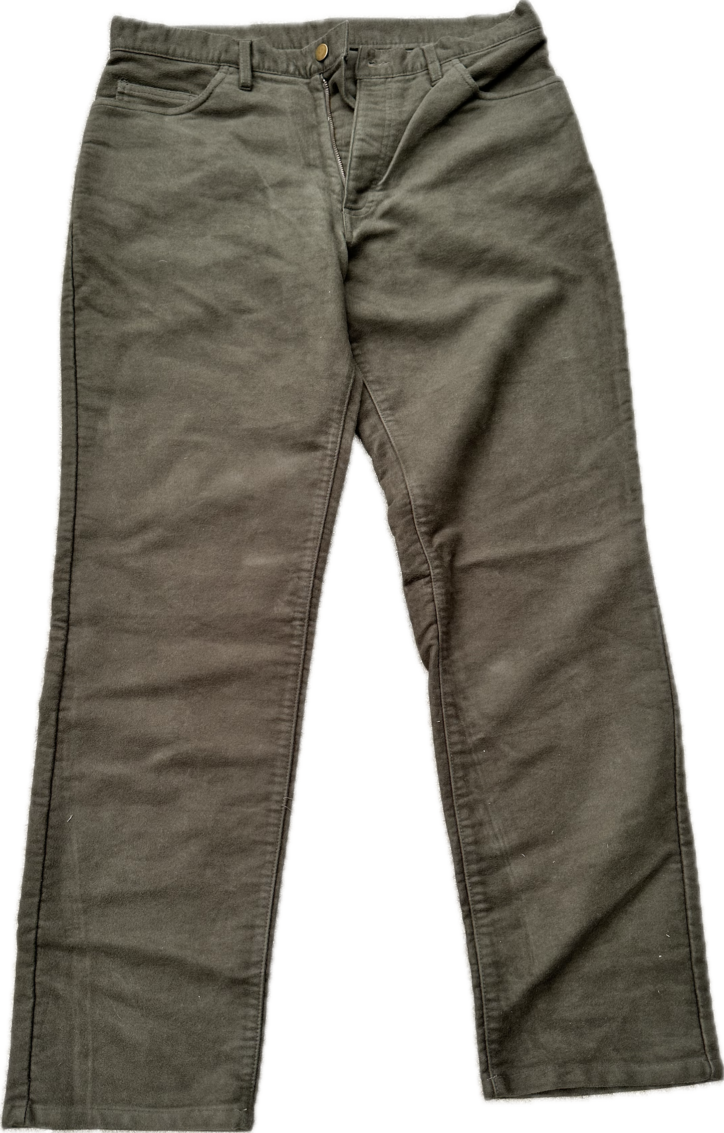 THE GENTLEMEN: Michael’s CORDINGS Green Hunting Pants (34)