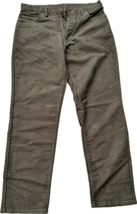 THE GENTLEMEN: Michael’s CORDINGS Green Hunting Pants (34)