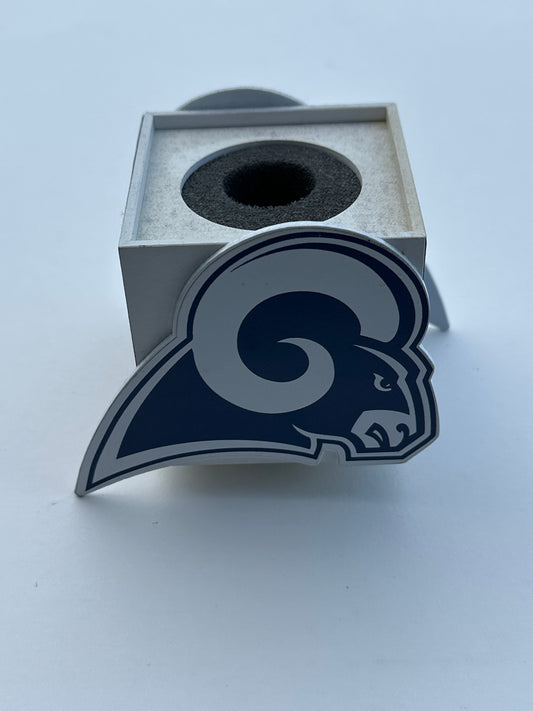 BALLERS: Charles HERO LA Rams Office Deco Microphone cover