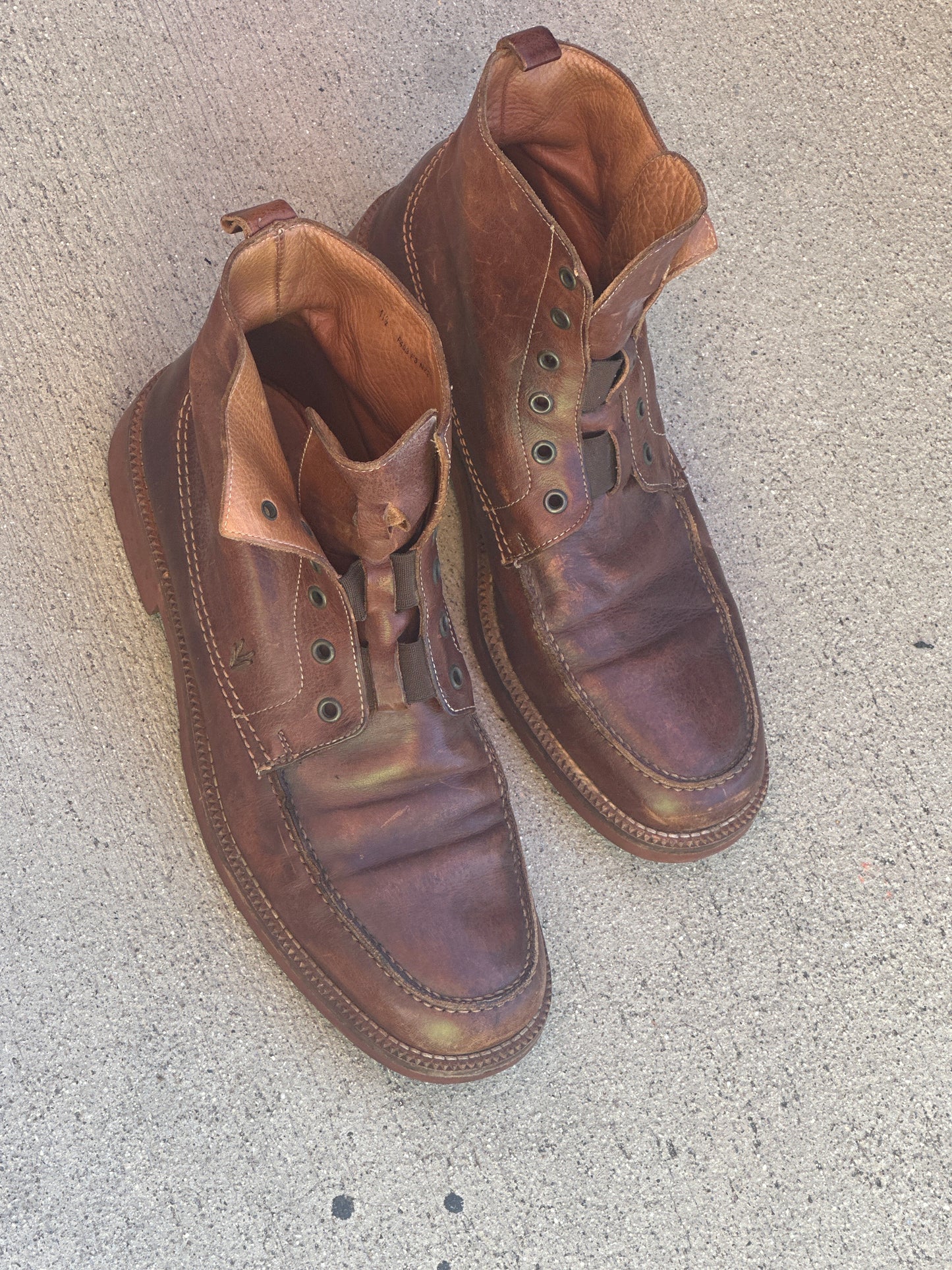 BALLERS: Jason's JOHN VARVATOS Leather Boots (11.5)