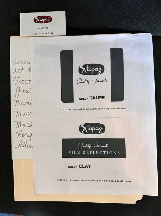 Mad Men: Joan's Topaz Client Concept Documents