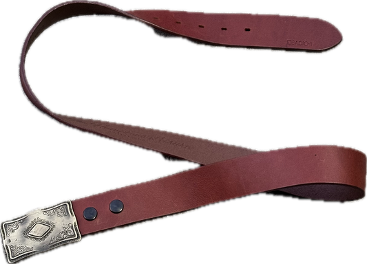 BREAKING BAD: Jesse Pinkman HERO Brown Leather Belt (32)