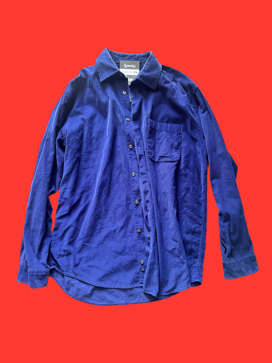 SONS OF ANARCHY: JAX Teller's Navy-Blue Corduroy Shirt