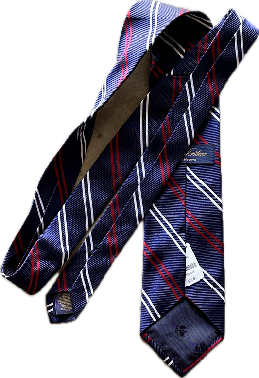 THE OFFICE: Andy’s Red and Blue Stripe Necktie