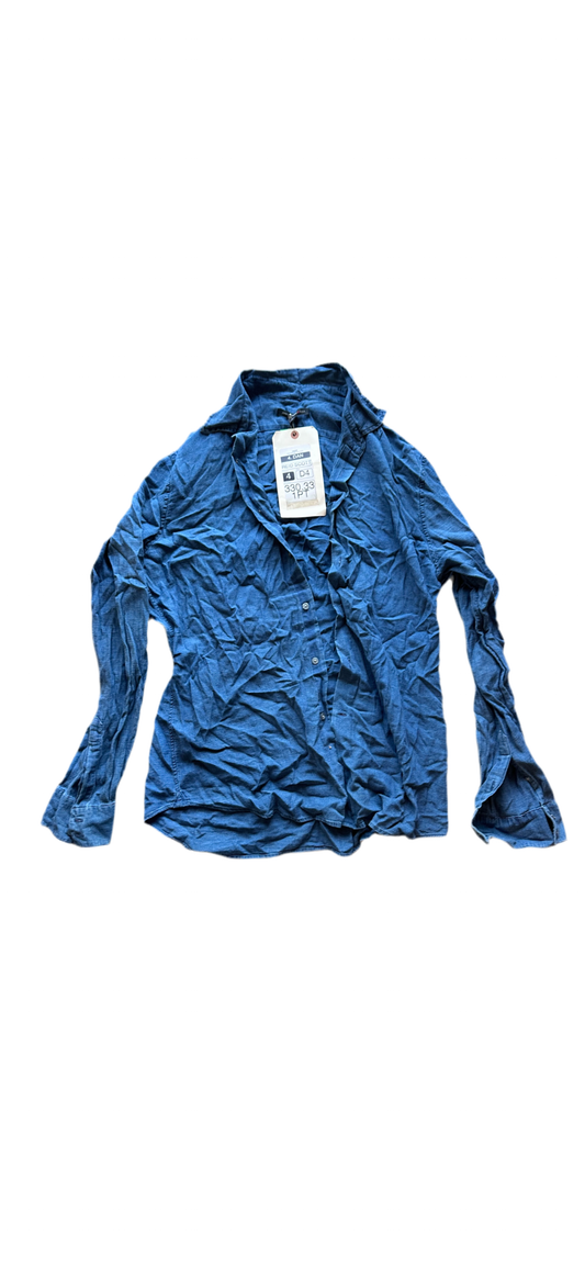 VEEP: Reed Scott “Dan Egan” JOHN VARVATOS Blue Denim Button Up Shirt and Show tag (L)