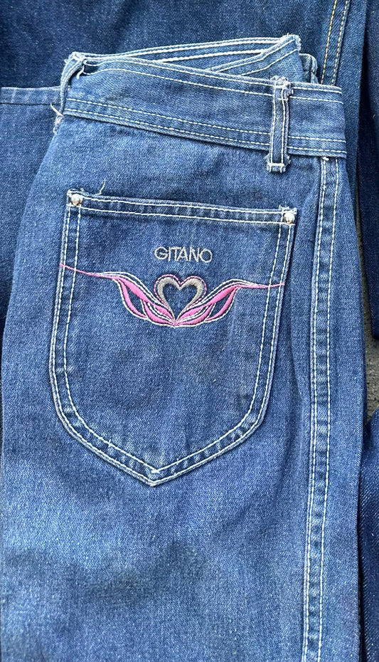 THE GET DOWN: Mylene's Vintage GITANO Denim Jeans (S)