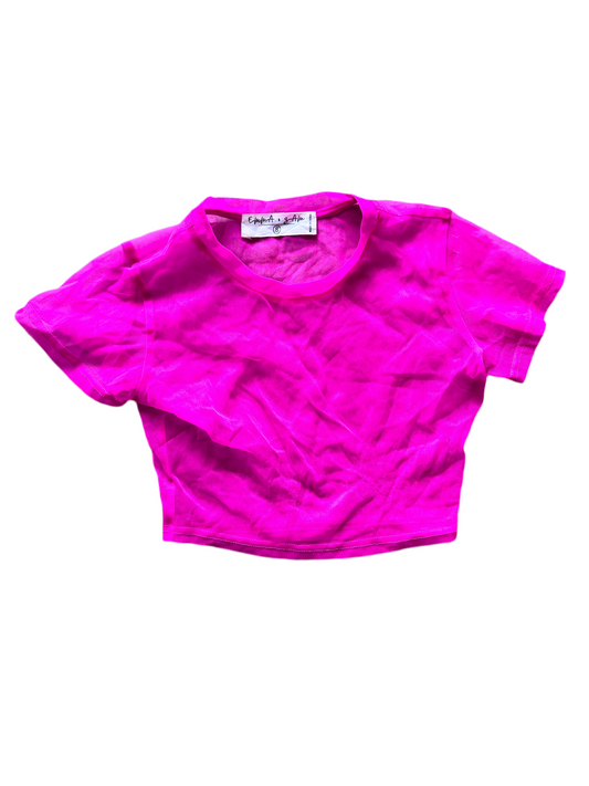 BALLERS: Donna's Hot Pink Top (S)