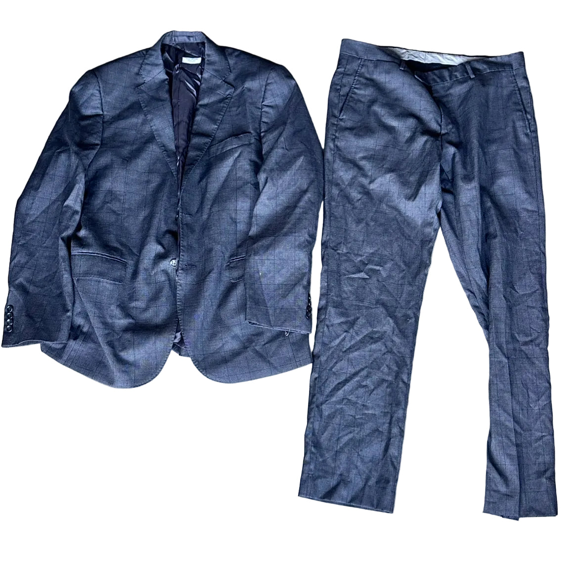 THE OFFICE: Jim’s Designer fine Italian made Suit Pants and Sport Coat Jacket (42R-34)