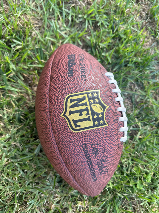 BALLERS: Spencer Strassmore's HERO Championship Brown Leather “The Duke” Football