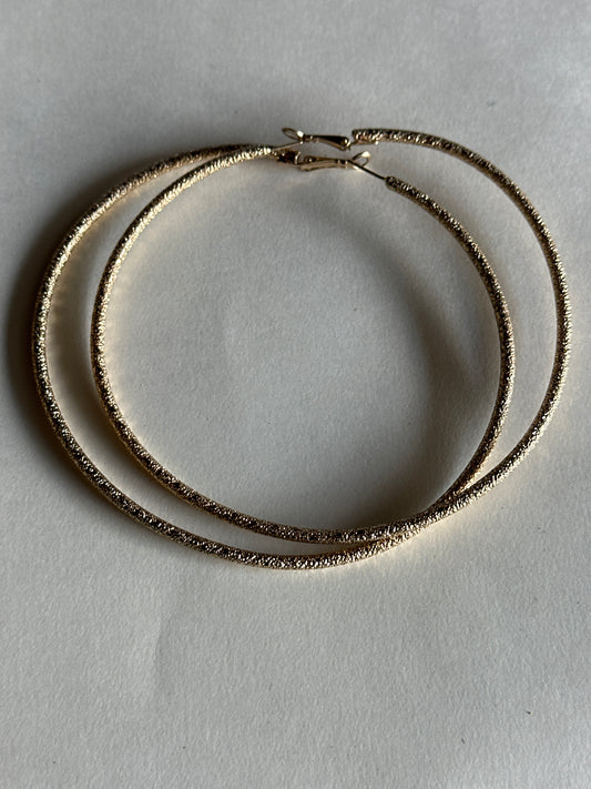 BALLERS: Amber's HERO Large Hoop Earrings