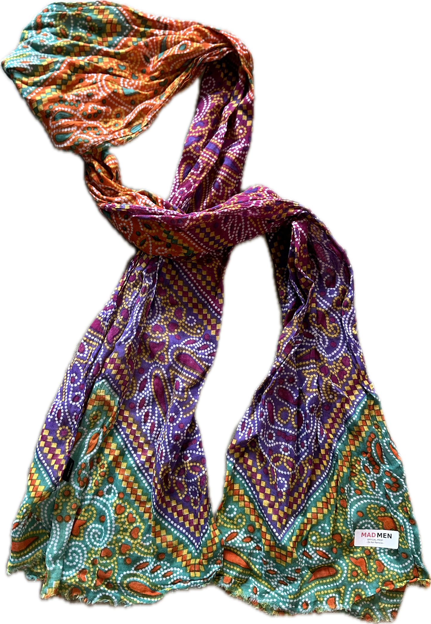 MAD MEN: Sally Draper Deco Vintage Scarf