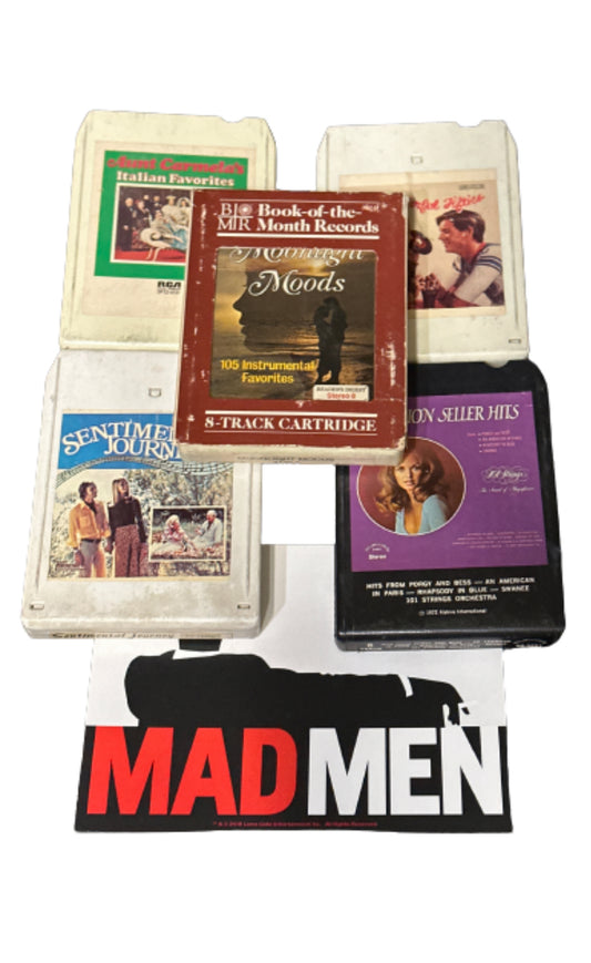 MAD MEN: Sally Draper's Vintage 8-Track Tape Collection