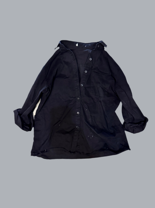 SONS OF ANARCHY: Gemma's Black button Long Sleeve Shirt (S)