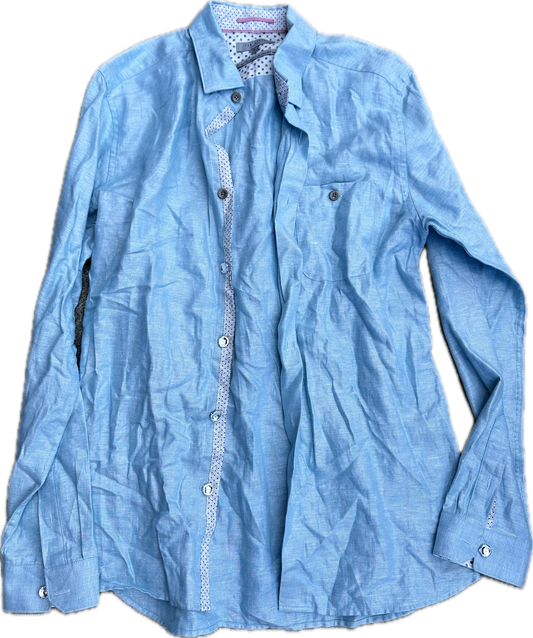 NEW GIRL: Schmidt’s TED BAKER Long Sleeve Shirt (3)