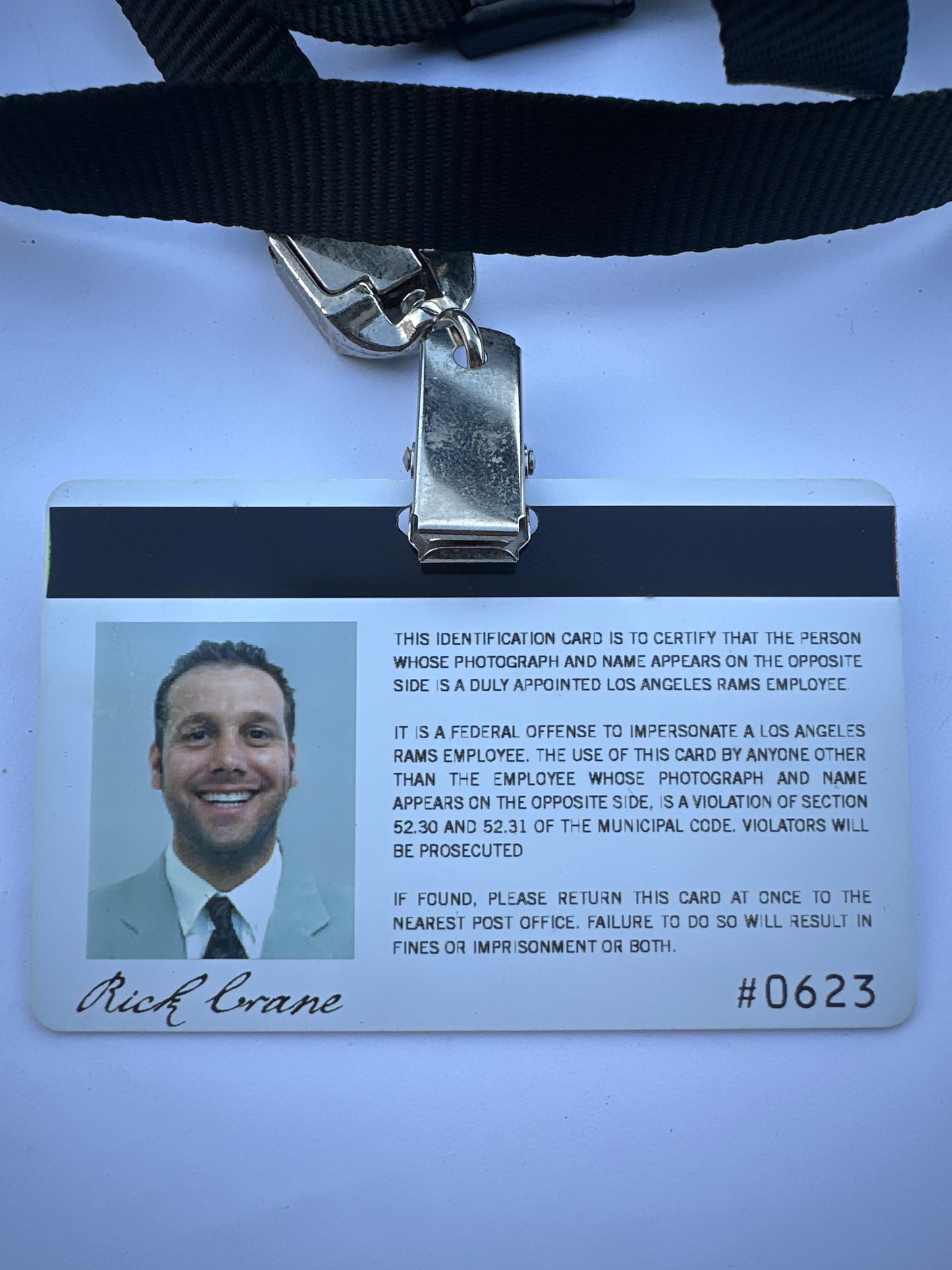 BALLERS: HERO LA Rams Employee Badge