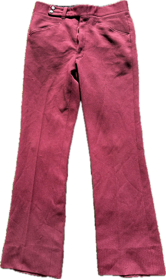 MAD MEN: Pete Cambell's Vintage ESQUIRE SPORTSWEAR Polyester Pants (30)