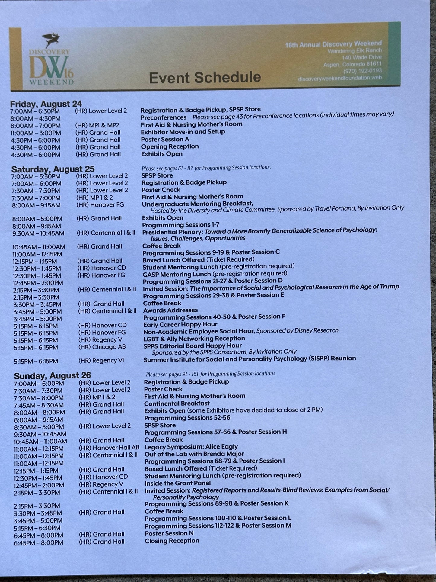 VEEP: Dan Egan HERO Discovery Weekend Set Decoration