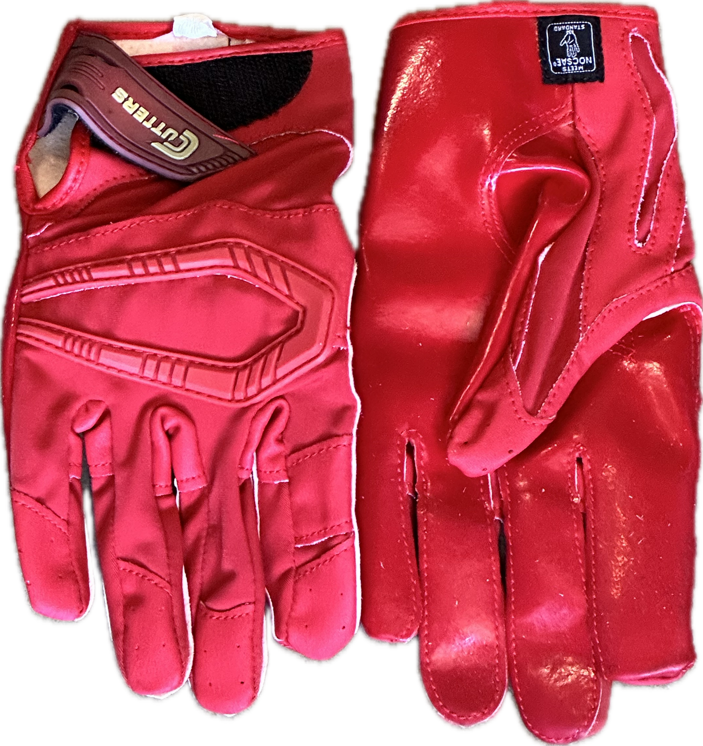 THE GET DOWN: Flash’s Red Cutter Moto Gloves