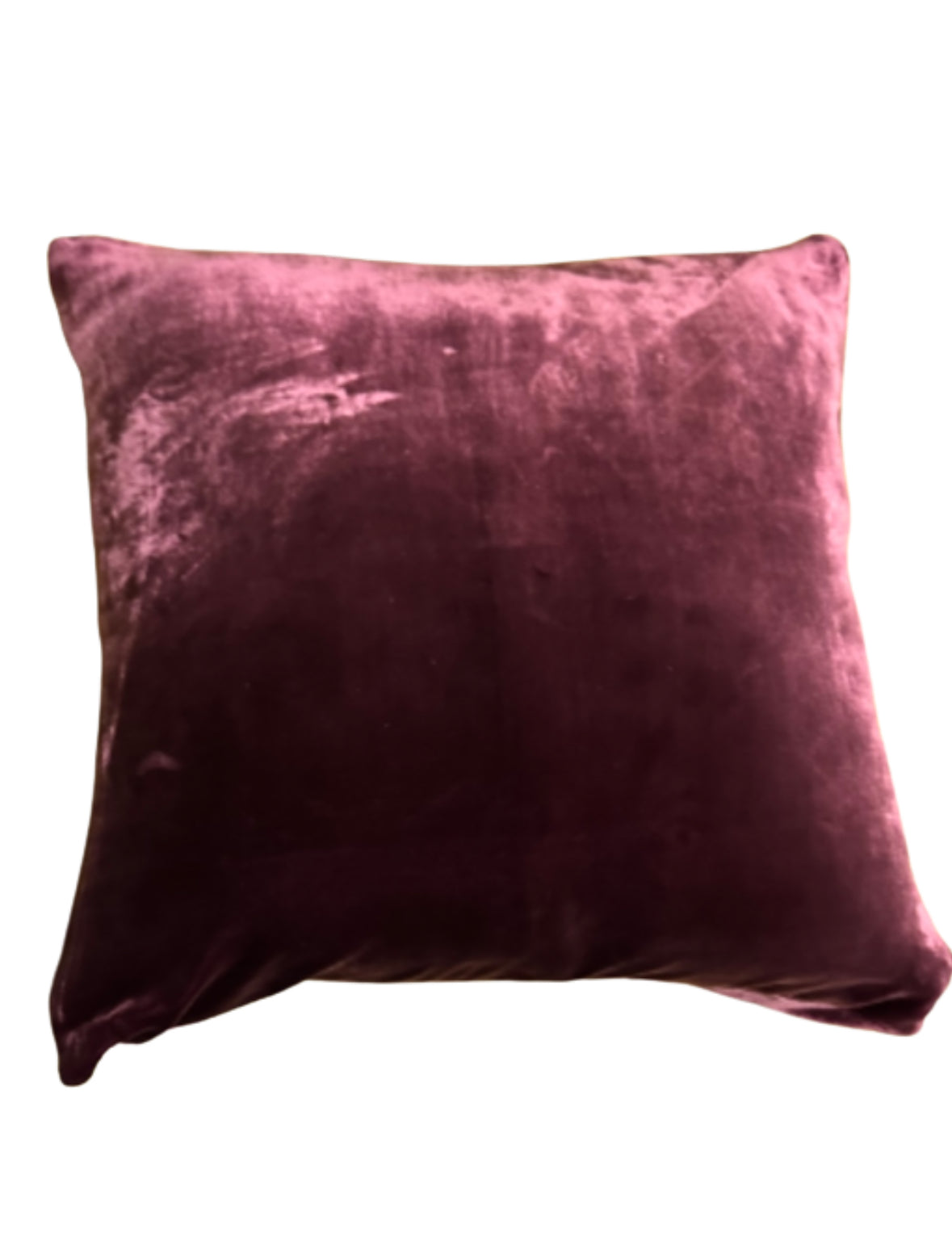 MAD MEN: Don and Betty's Mid-Century Purple Velvet Pillow