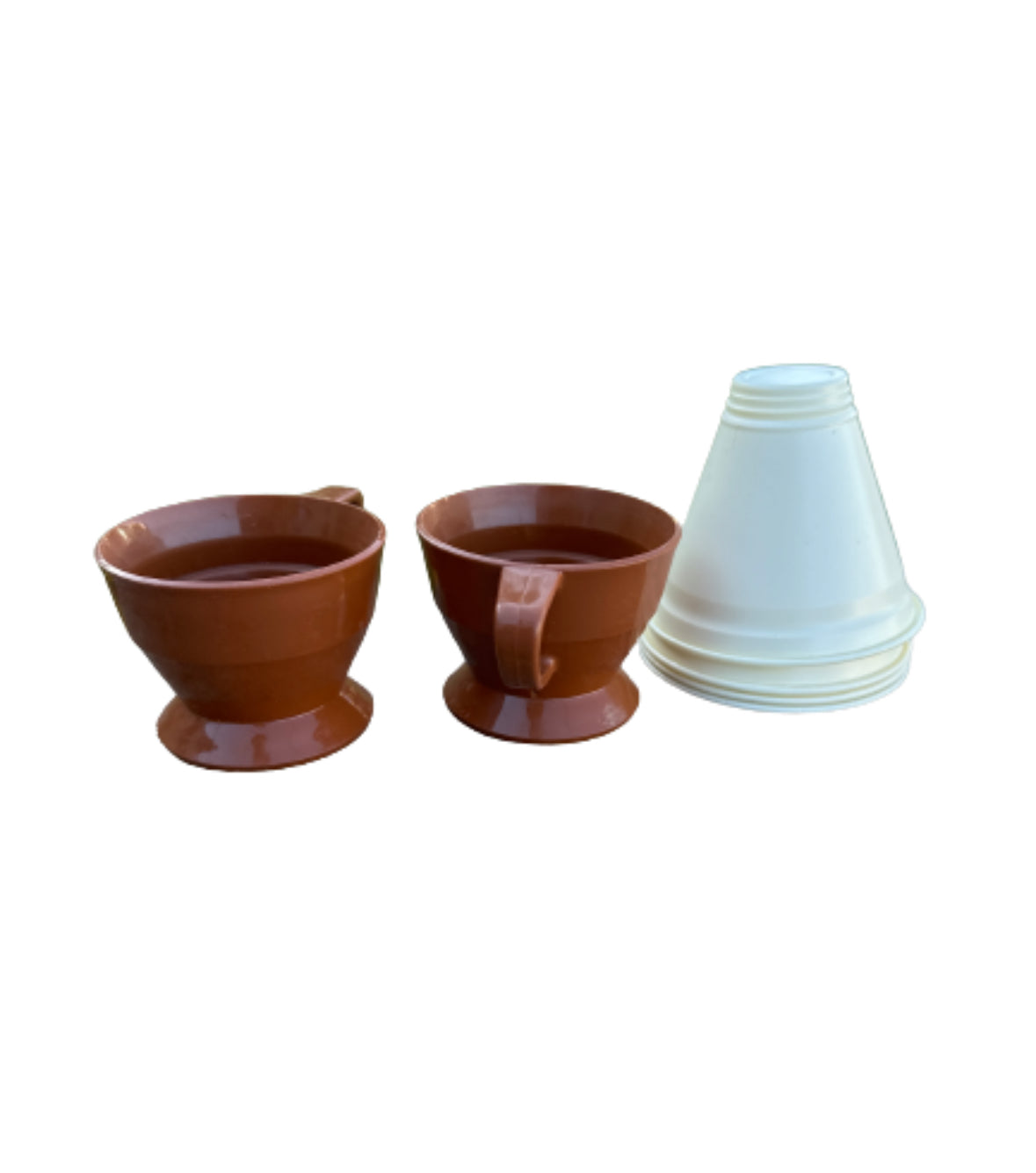 MAD MEN: Donald and Megan Draper's Vintage Solo Cozy Coffee Cups & Lily Filters