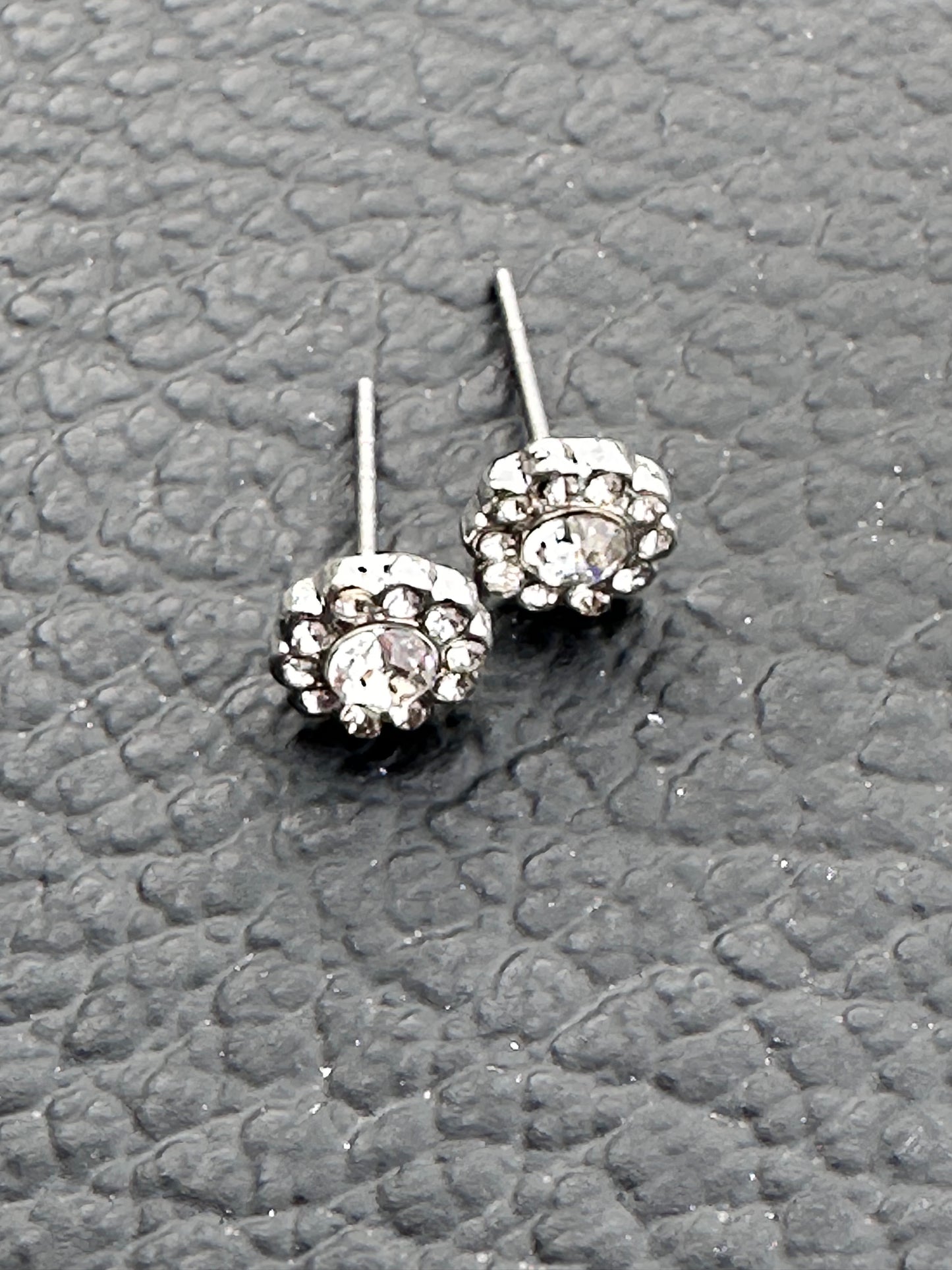 HOUSE: Dr Lisa Cuddy HERO faux Silver Diamond Earrings