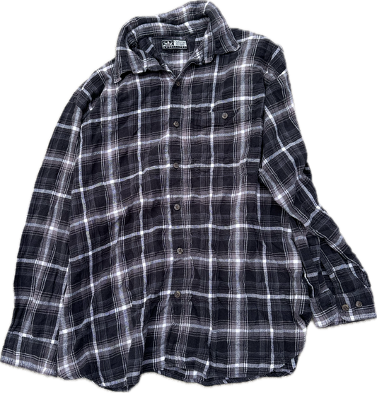 SONS OF ANARCHY: Jax Teller Black and White Flannel Shirt