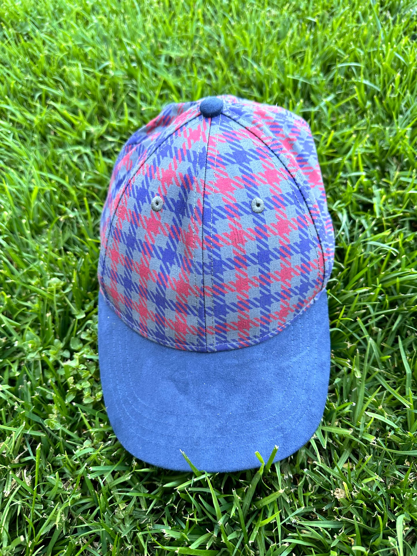 THE GENTLEMEN: Primetime’s Custom Plaid Leisure Suit Matching Adjustable Back Hat