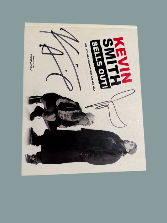 JAY AND SILENT BOB MOVIE: Signed Memorabilia Book