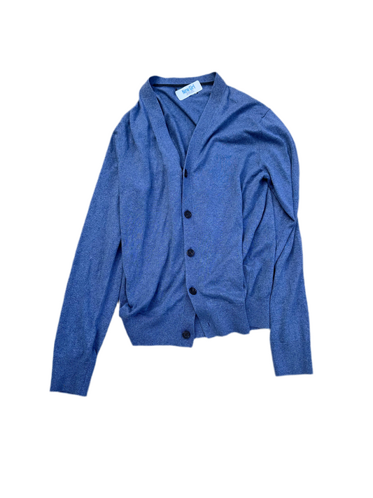 NEW GIRL: Schmidt's HERO Banana Republic Blue Cardigan Sweater (M)