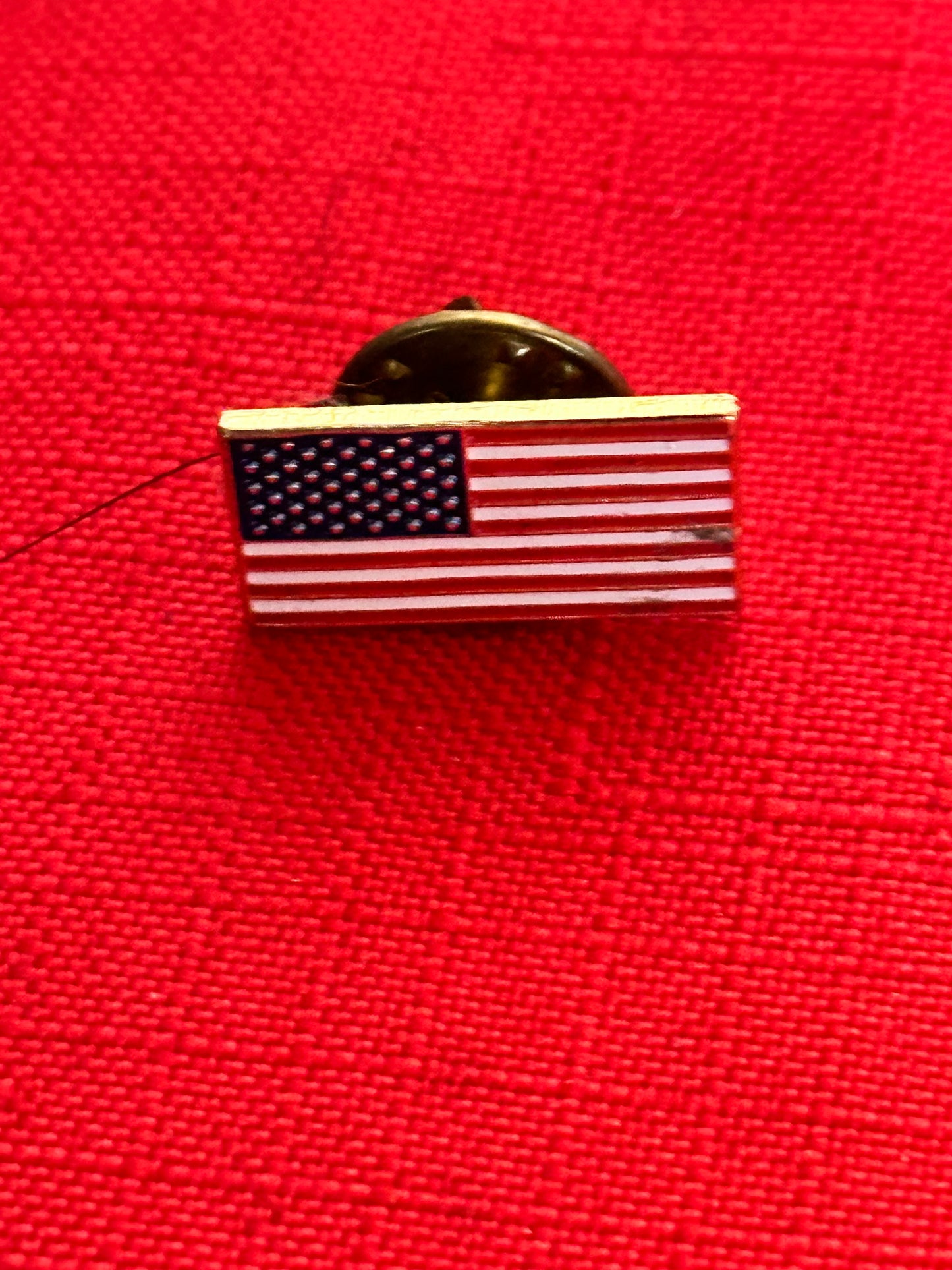 PARKS AND RECREATION: Tom’s USA flag Lapel Pin