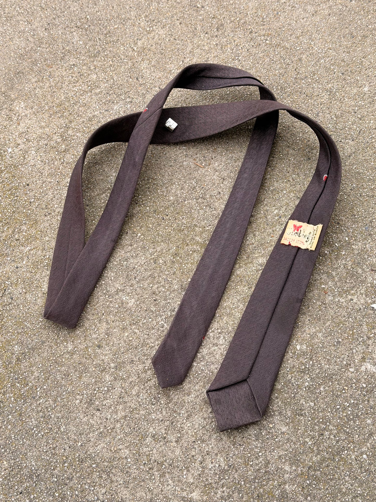 MAD MEN: Don Draper’s Mid-Century Necktie and Business Card