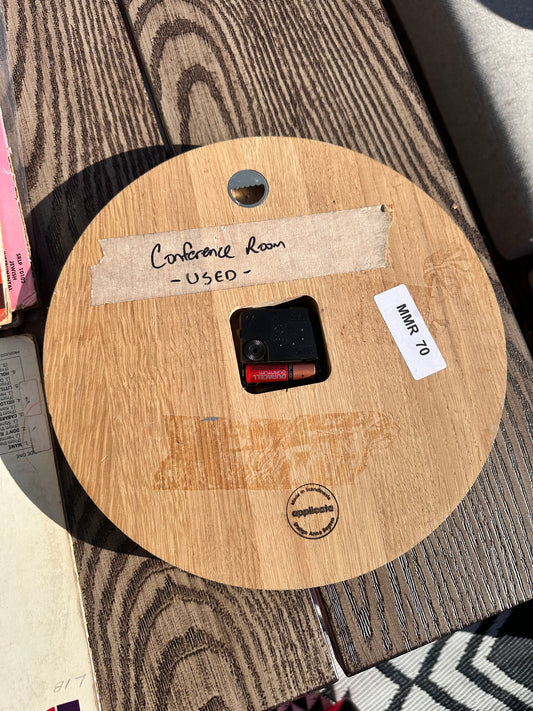 MAD MEN: Donald Draper's HERO  1960s SCDP conference room Room Clock Face Prop