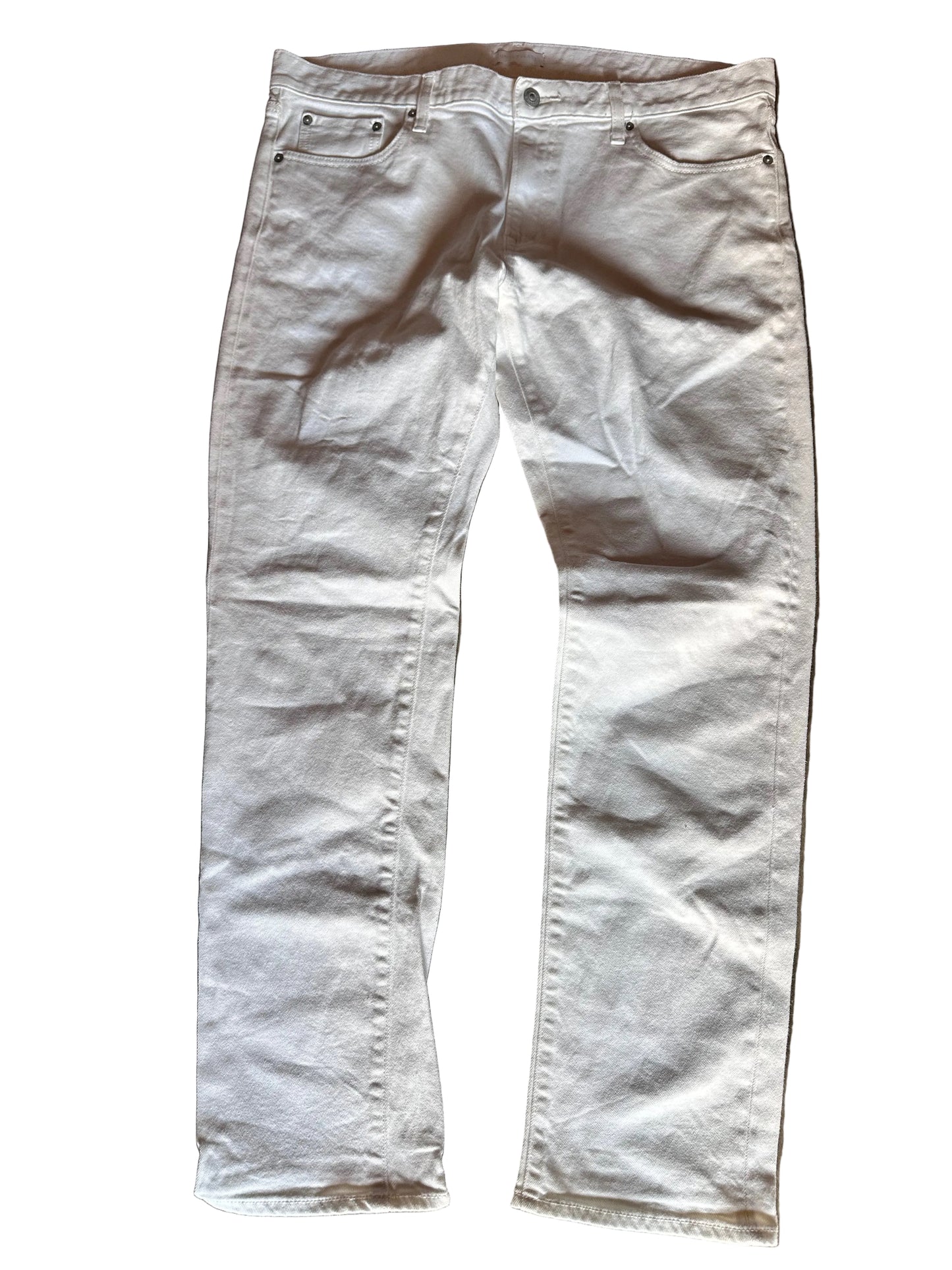 BALLERS: Reggie’s HERO UNIQLO White Denim Jeans (38)