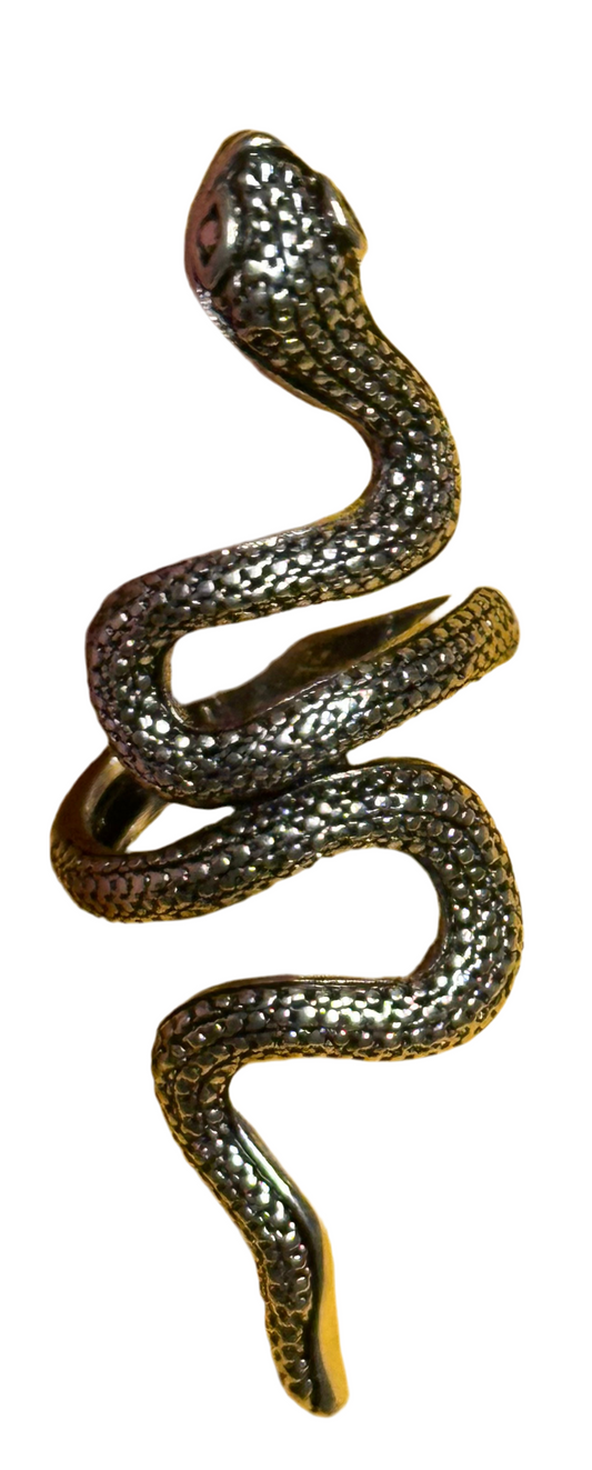 AHS Hotel: Countess' silver Snake Ring